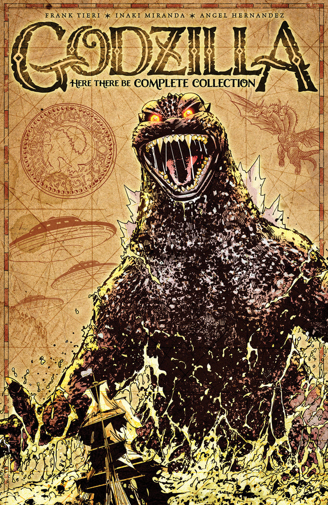 Godzilla: Here There Be Complete Collection - Trade Paperback - Image - Pop Weasel