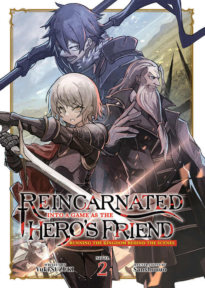 Reincarnated Into a Game as the Hero's Friend: Running the Kingdom Behind the Scenes (Light Novel) Vol. 2 - Manga - Image - Pop Weasel