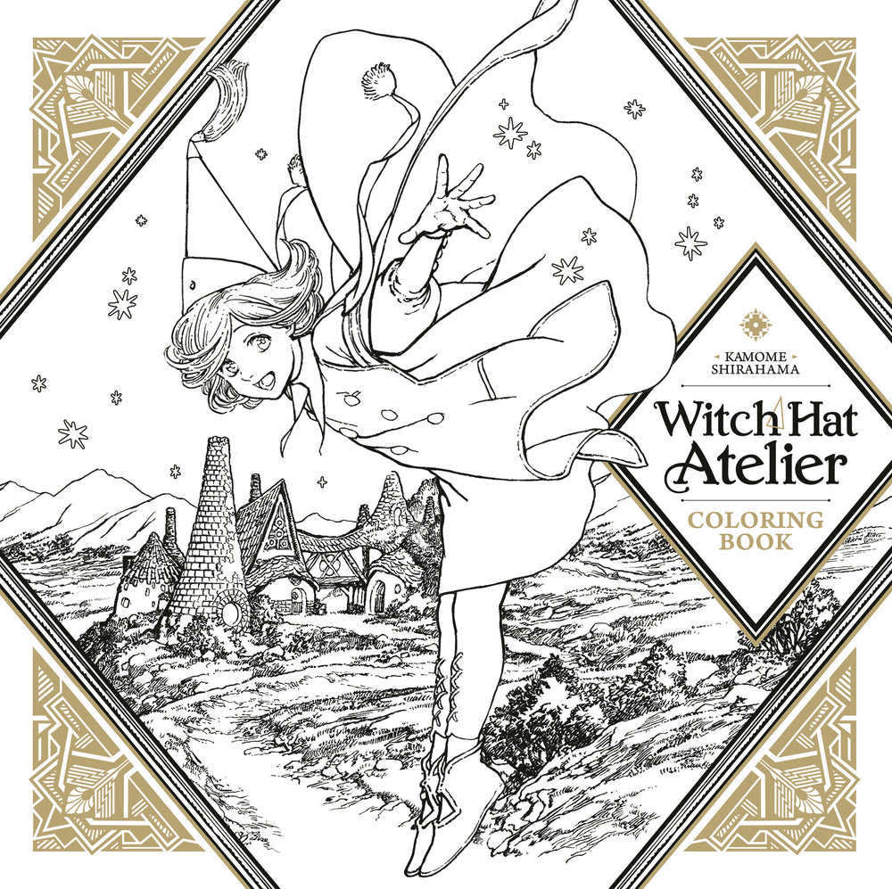 Witch Hat Atelier Coloring Book - Colouring Book - Image - Pop Weasel