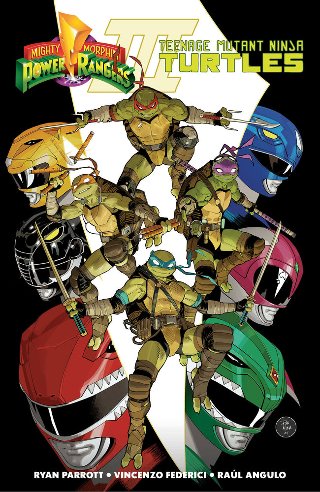 Mighty Morphin Power Rangers/Teenage Mutant Ninja Turtles III - Graphic Novel - Image - Pop Weasel