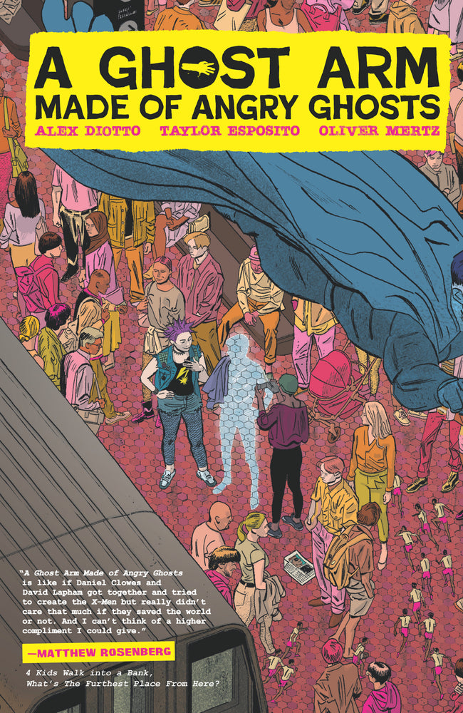 A Ghost Arm Made Of Angry Ghosts - Image - Graphic Novel - Image - Pop Weasel
