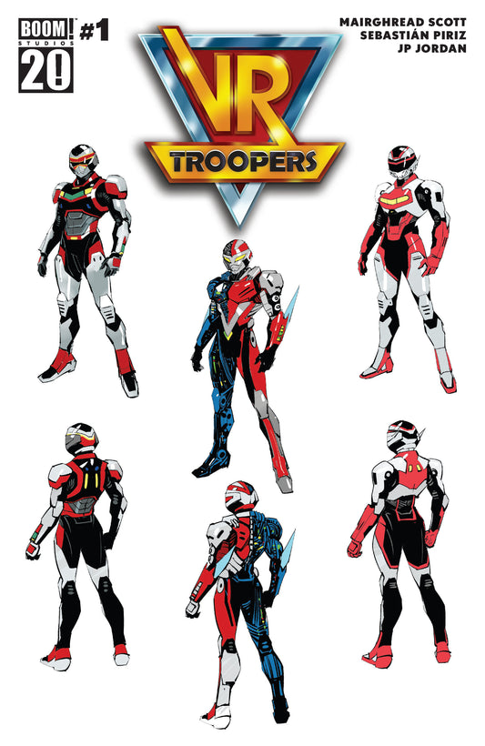 VR Troopers #1 ZB 2nd Printing (Dressed, Mora) - Image