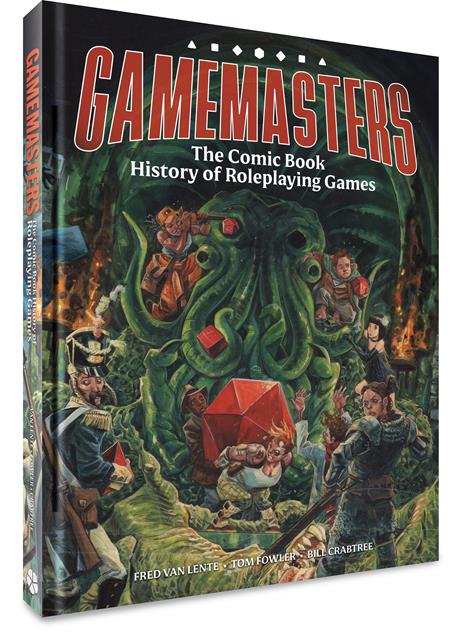 Gamemasters The Comic Book History Of Roleplaying Games  | Hardcover - Image