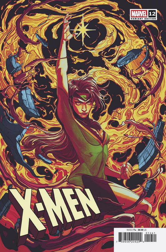 X-MEN #12 NIMIT MALAVIA PHOENIX VARIANT image