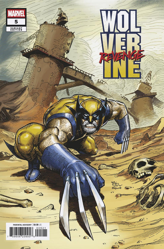 WOLVERINE: REVENGE #5 E.J. SU VARIANT - Image