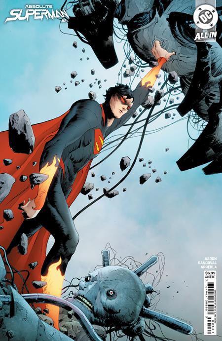 Absolute Superman #5  C Jae Lee Card Stock Var image