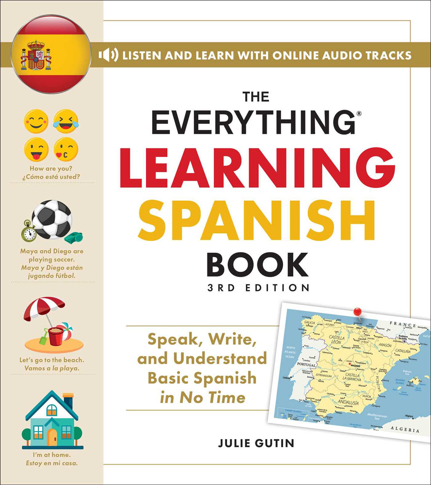 The Everything Learning Spanish Book, 3rd Edition Speak, Write, and Understand Basic Spanish in No Time image - Non-Fiction - Image - Pop Weasel