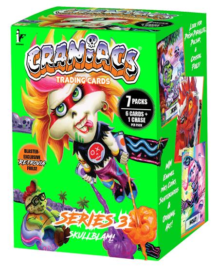 Craniacs Trading Cards Series 3 Skullblam Blaster Box Case - Image - Comics - Image - Pop Weasel
