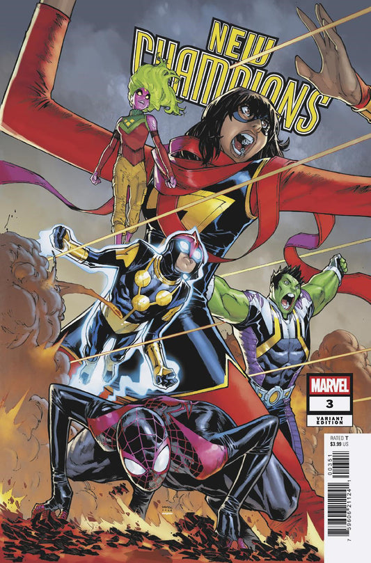 NEW CHAMPIONS #3 HUMBERTO RAMOS REUNION VARIANT image