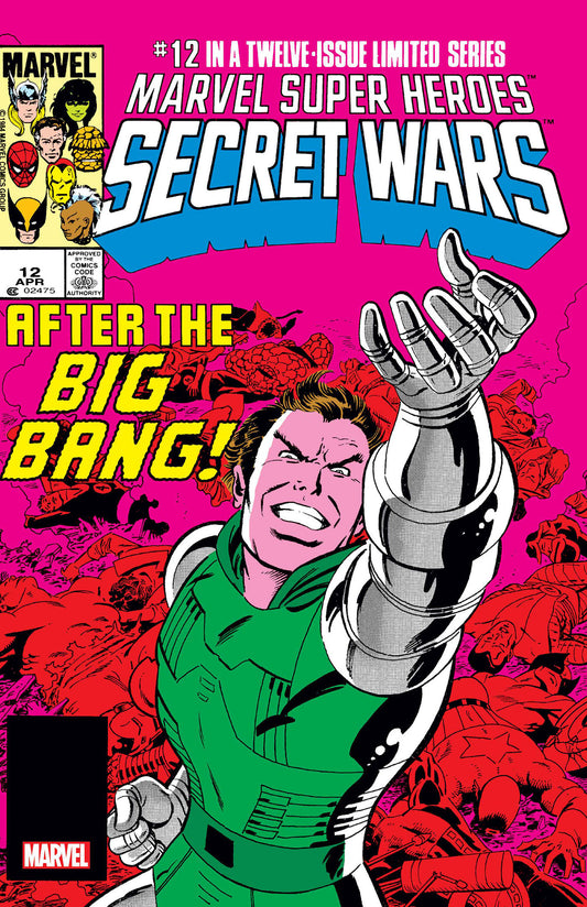 MARVEL SUPER HEROES SECRET WARS #12 FACSIMILE EDITION FOIL VARIANT image