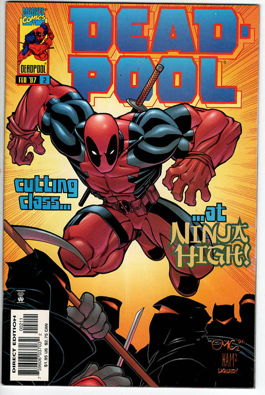 Pre-Owned - Deadpool #2  (February 1997) Scanned Image Pop Weasel Pre-Owned Comics