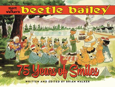 Mort Walkers Beetle Bailey  | Hardcover 75 Years Of Smiles - Image
