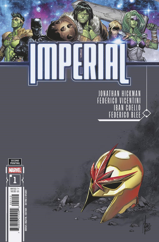 IMPERIAL #1 MARCO CHECCHETTO 2ND PRINTING VARIANT - Image