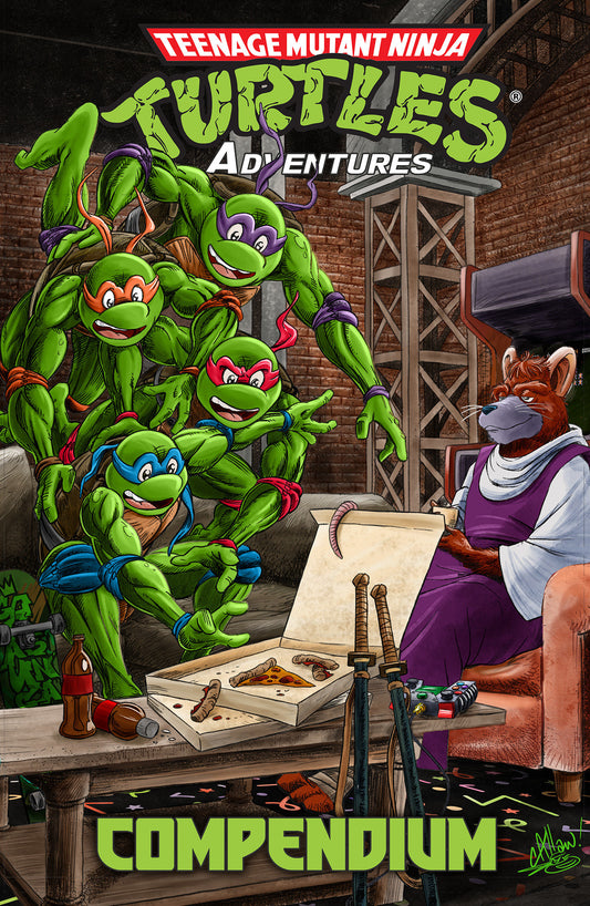 Teenage Mutant Ninja Turtles Adventures Compendium, Vol. 1 | Hardcover - Image