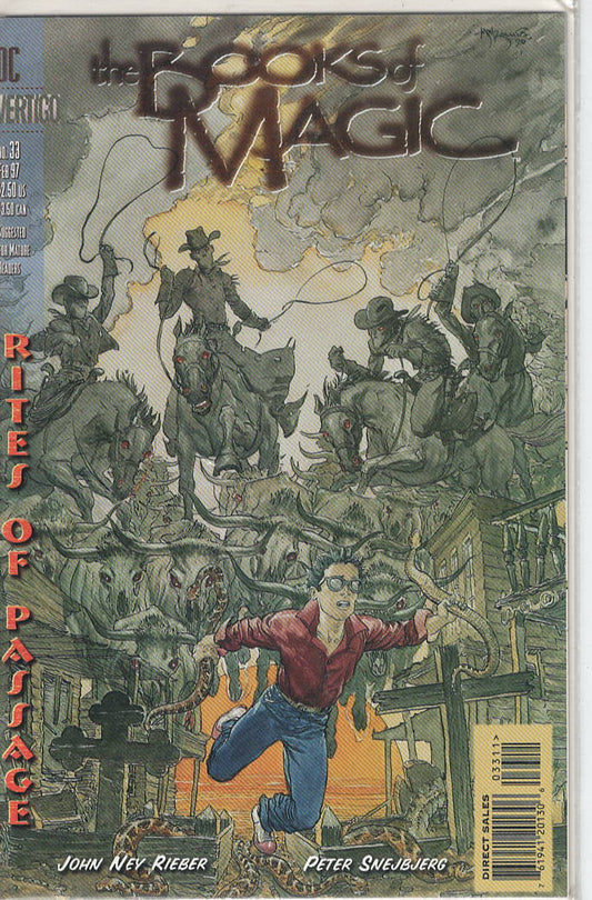 Pre-Owned - The Books of Magic #33  (February 1997) Scanned Image Pop Weasel Pre-Owned Comics