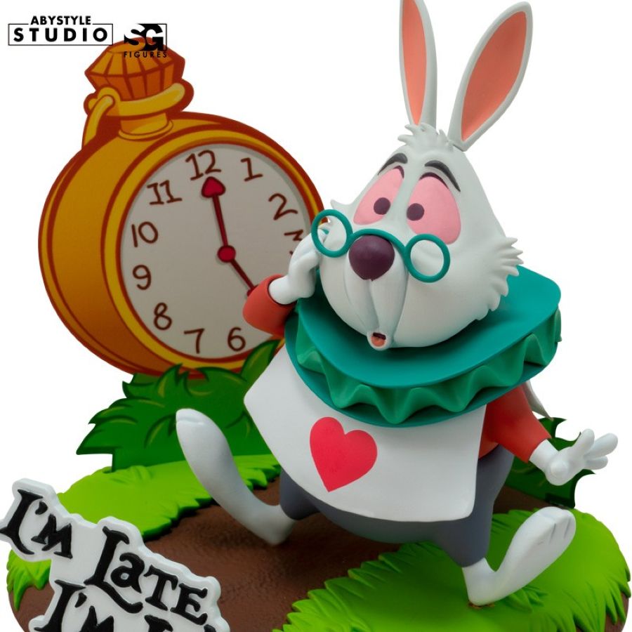 Image Pop Weasel - Image 4 of Alice in Wonderland - Lapin Blanc \"White Rabbit\" 1:10 Scale Figure - ABYstyle - Statue - Image - Pop Weasel