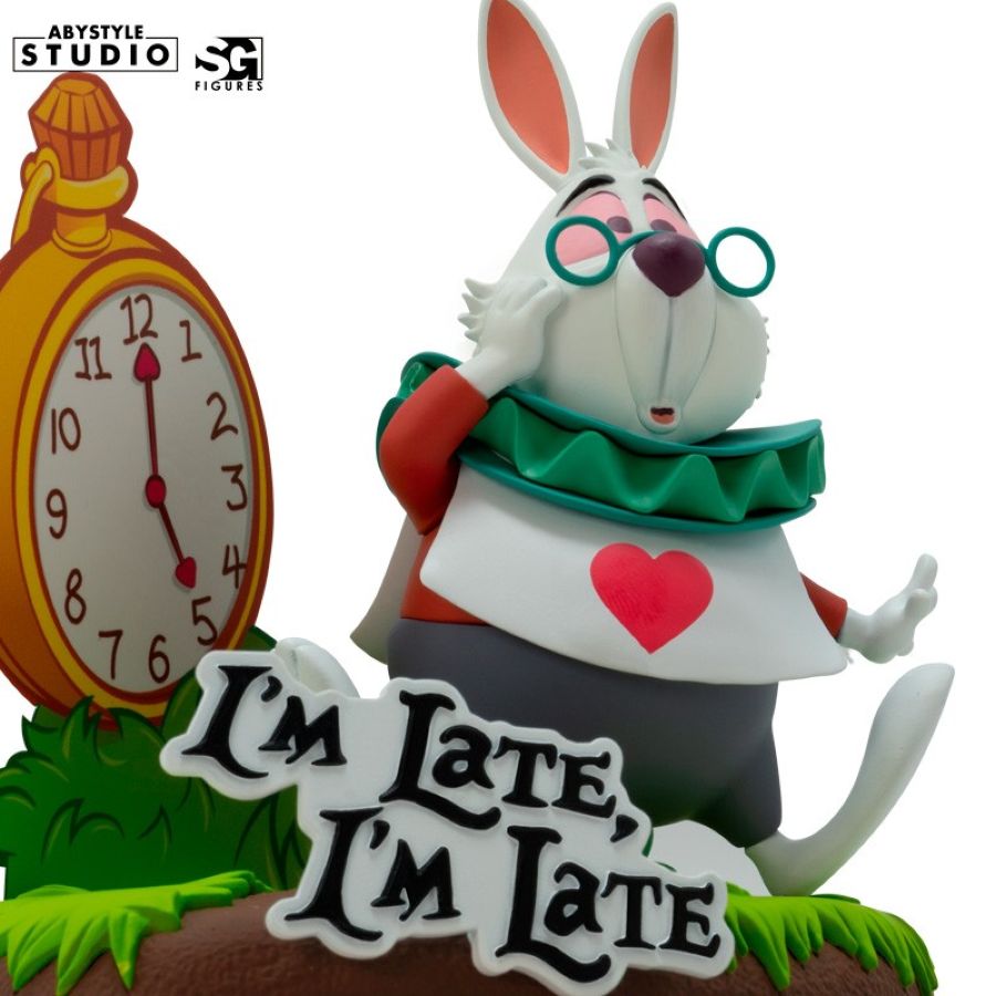 Image Pop Weasel - Image 5 of Alice in Wonderland - Lapin Blanc \"White Rabbit\" 1:10 Scale Figure - ABYstyle - Statue - Image - Pop Weasel