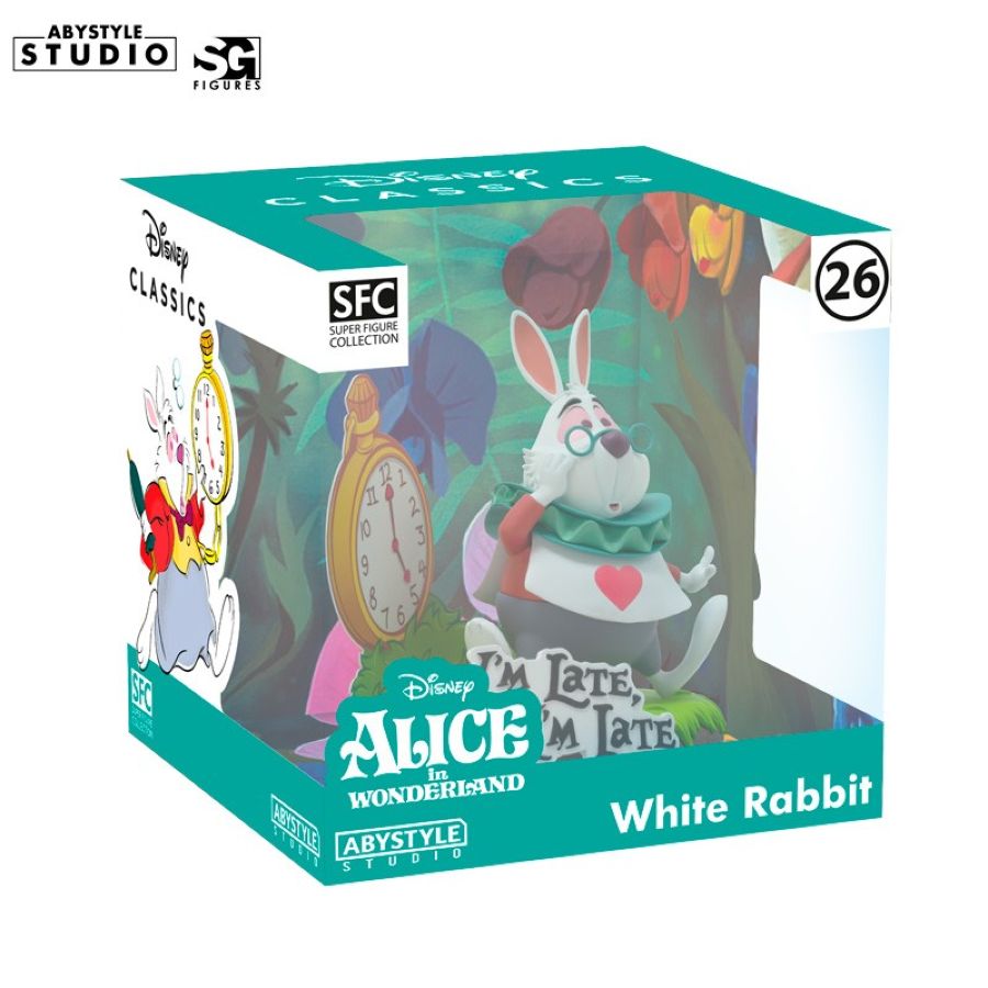 Image Pop Weasel - Image 6 of Alice in Wonderland - Lapin Blanc \"White Rabbit\" 1:10 Scale Figure - ABYstyle - Statue - Image - Pop Weasel