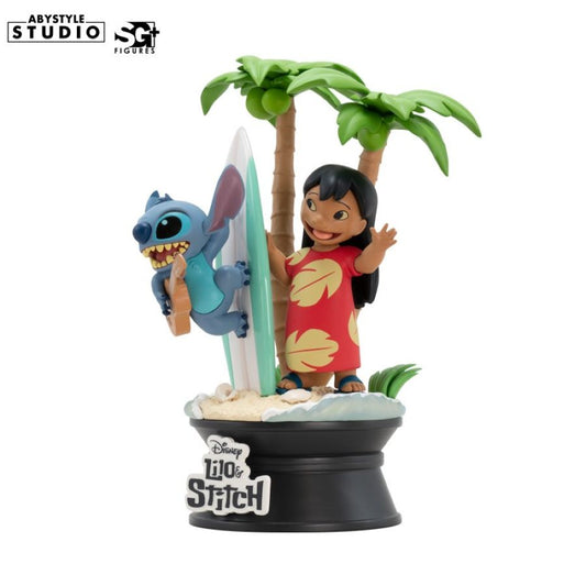 Image Pop Weasel - Image 3 of Lilo & Stitch - Lilo & Stitch Surfboard 1:10 Scale Figure - ABYstyle