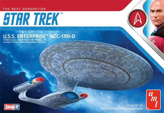 xx1/2500 StarTrek Enterprise D - Model - Image - Pop Weasel