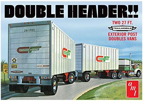 1/25 Tandem Van Trailers