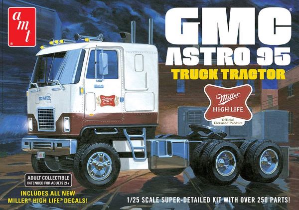 xx1/25 GMC Astro 95 MillerBeer - Model - Image - Pop Weasel