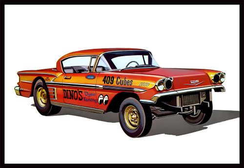 1/25 '58 Impala 'Alu Impala' - Model - Image - Pop Weasel