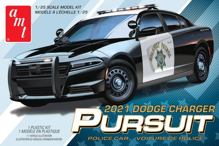 1/25 DodgeChger Police Pursuit - Model - Image - Pop Weasel