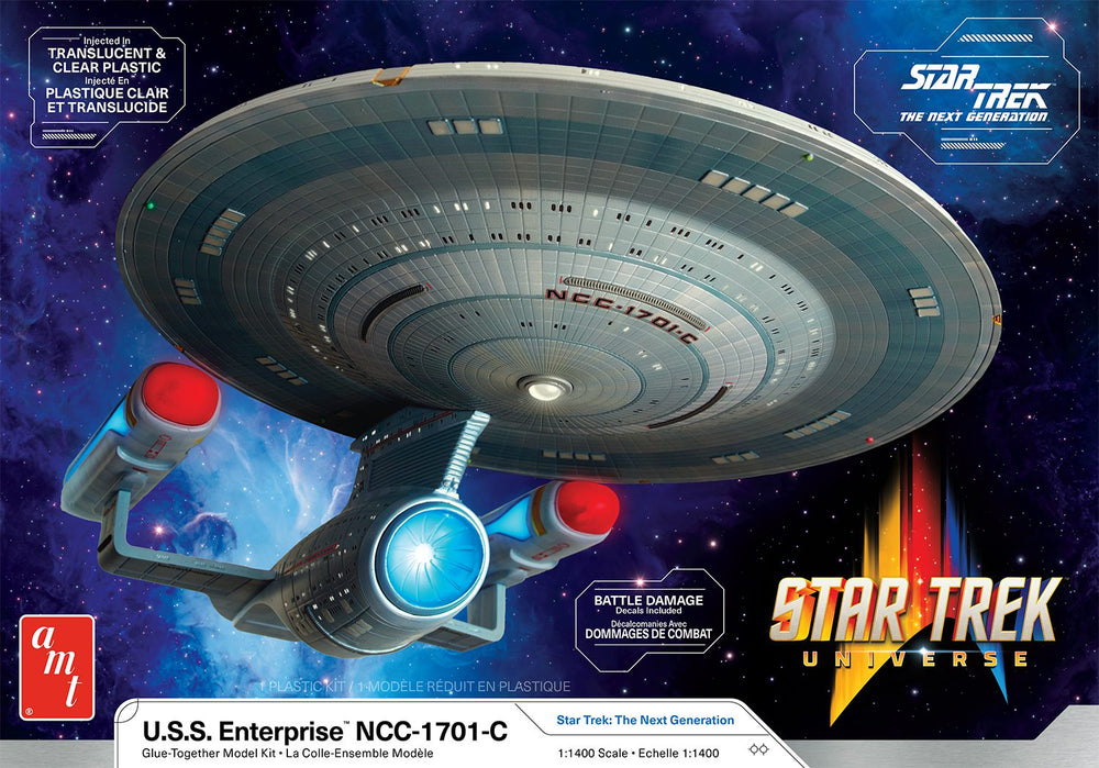 1/1400 ST USS Enterprise 1701C - Model - Image - Pop Weasel