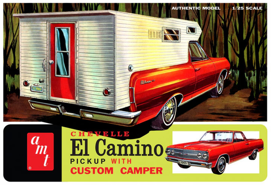 1/25 &#39;65 Chev ElCaminoW/Camper