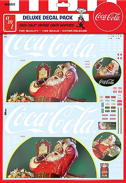 xx1/25 Decals: CocaCola /Santa - Model - Image - Pop Weasel