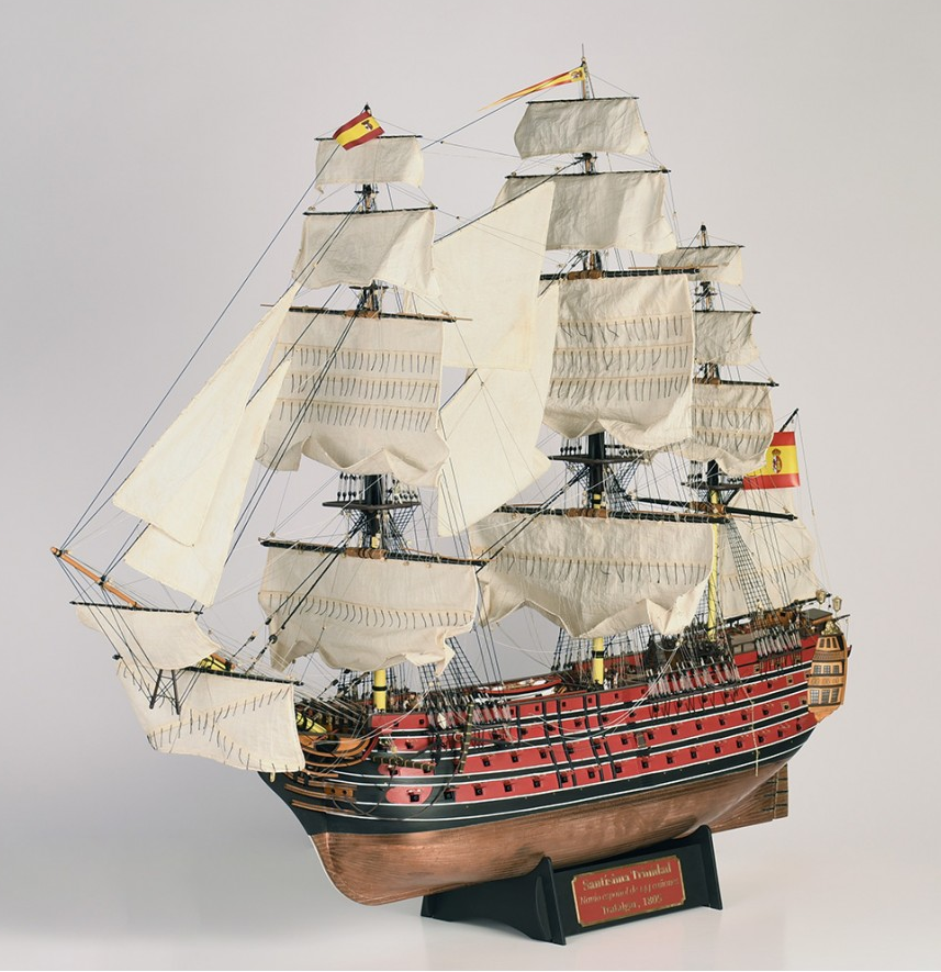 1/84 Santisima Trinidad - Model - Image - Pop Weasel