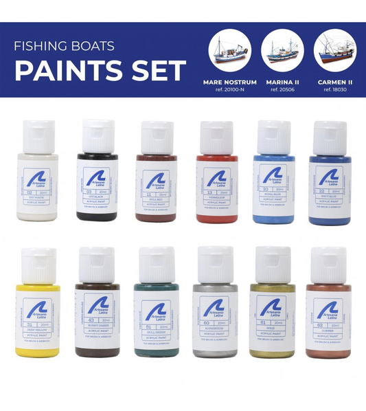 Paint Set 3: FshngBts(12x 20ml