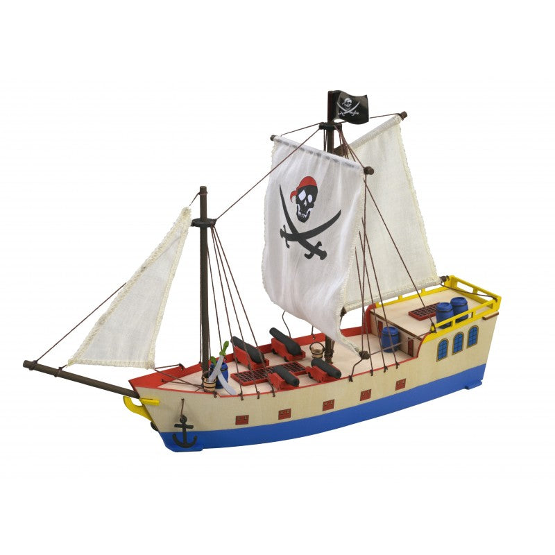 Art &amp; Kids: PirateShip w/paint - Model - Image - Pop Weasel