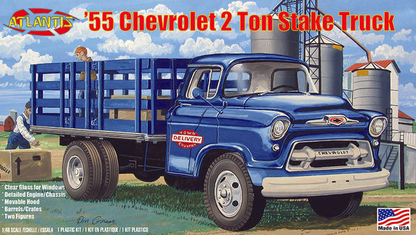 1/48 Chevy Stake Truck - Model - Image - Pop Weasel