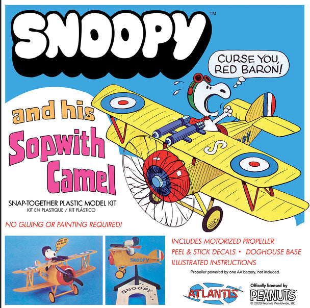 SNAP Snoopy w/Sopwith Camel - Model - Image - Pop Weasel