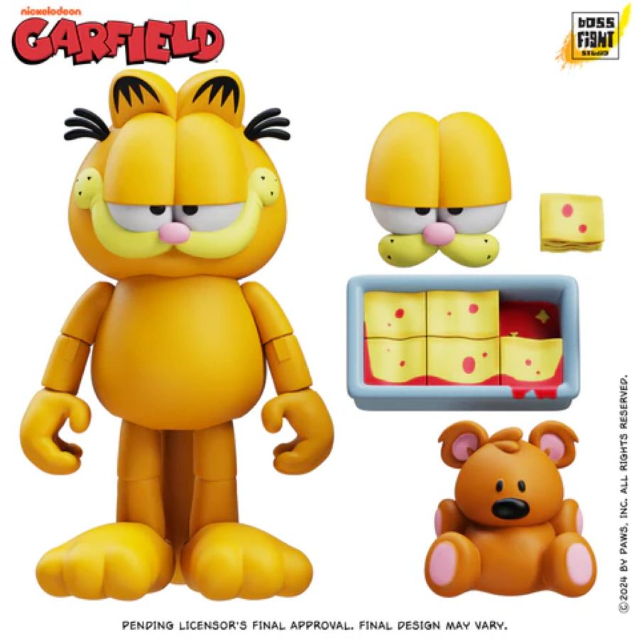 Image Pop Weasel - Image 4 of Garfield - Garfield Articulated Figure - Boss Fight Studio - Action Figure - Image - Pop Weasel