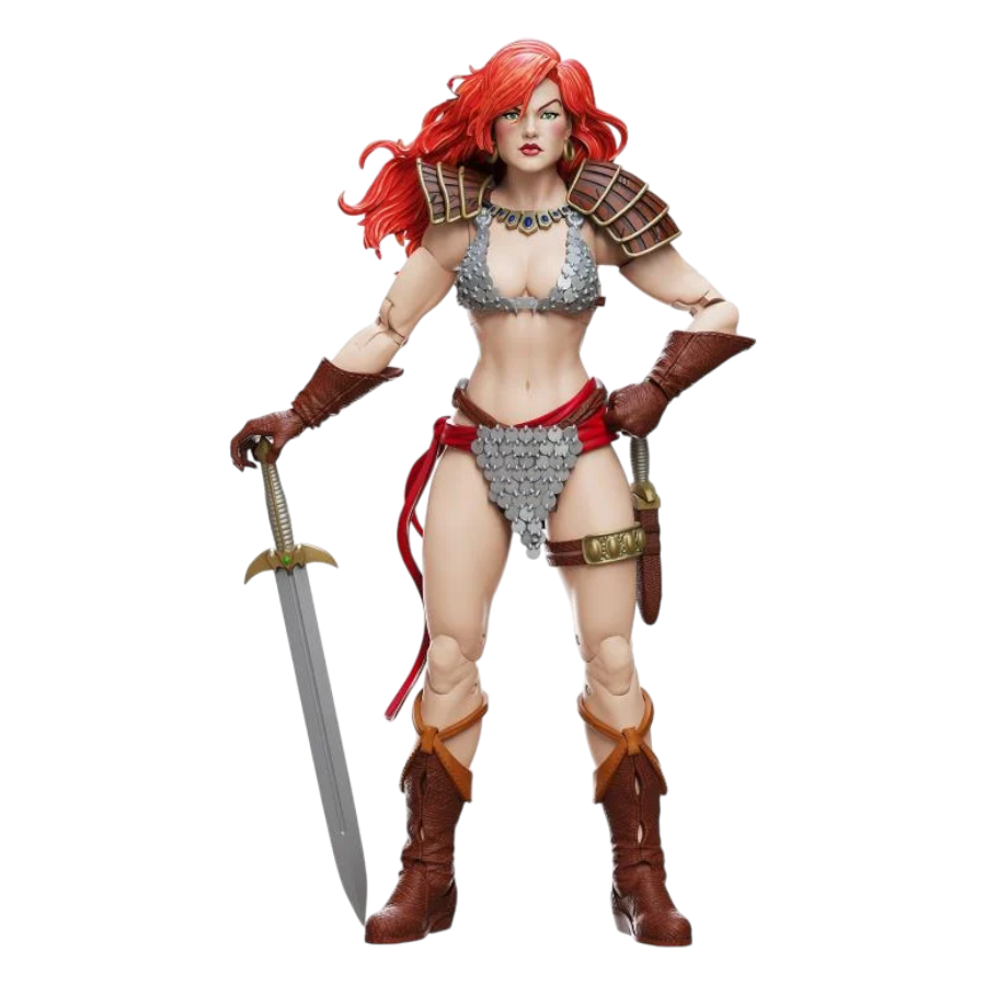 Red Sonja - Red Sonja Epic H.A.C.K.S Figure - Boss Fight Studio - Statue - Image - Pop Weasel