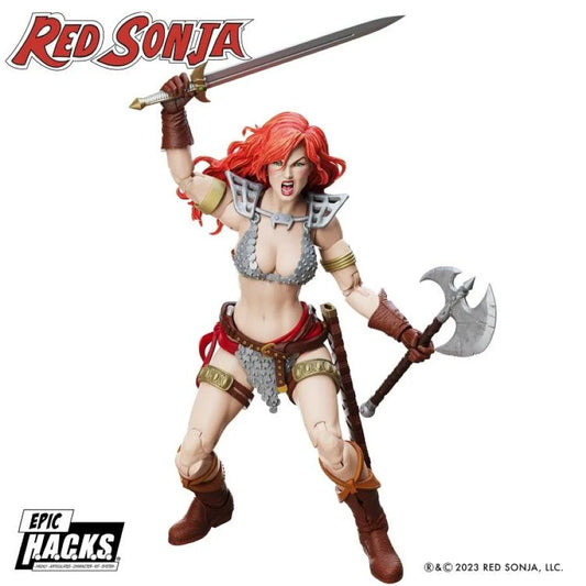 Image Pop Weasel - Image 2 of Red Sonja - Red Sonja Epic H.A.C.K.S Figure - Boss Fight Studio