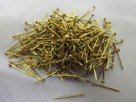 Brass Brads 10mm (250 approx) - Model - Image - Pop Weasel