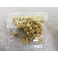 Wooden Dead Eye 3mm (50)