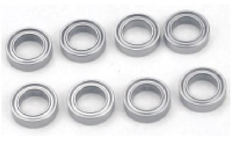 Bearings: 3/8 x 1/4 x 1/8 (8)