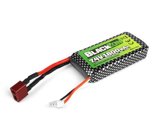 Battery: LiPo 7.4v 1600MAh T