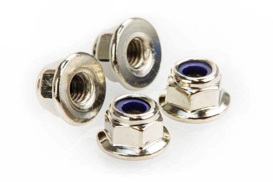 Nylock Nut (4) (USED) - Model - Image - Pop Weasel
