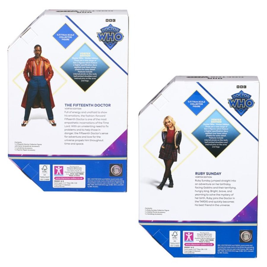 Image Pop Weasel - Image 7 of Doctor Who - 15th Doctor & Ruby Sunday Action Figure Collector Bundle - Character Options - Action Figure - Image - Pop Weasel