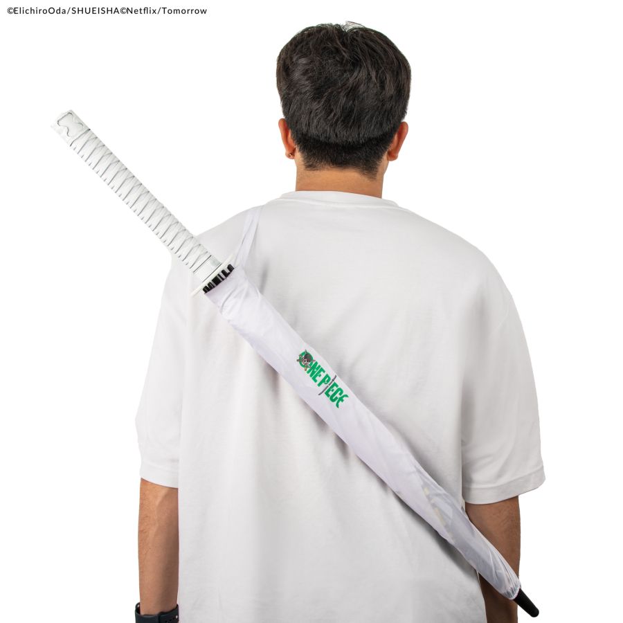 Image Pop Weasel - Image 6 of One Piece (2023) - Zoro White Sword Umbrella - Cinereplicas - Cosplay - Image - Pop Weasel