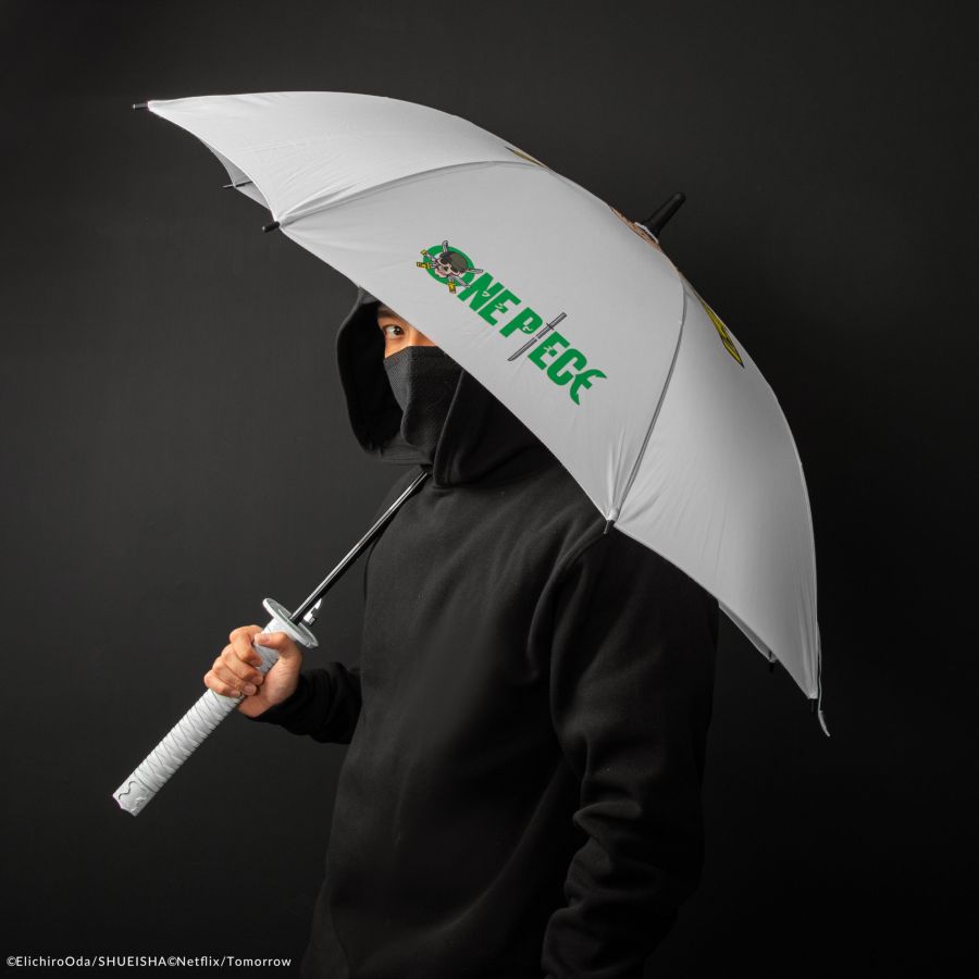 Image Pop Weasel - Image 7 of One Piece (2023) - Zoro White Sword Umbrella - Cinereplicas - Cosplay - Image - Pop Weasel