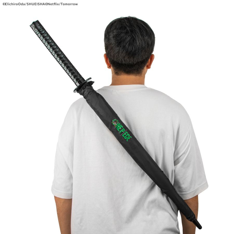 Image Pop Weasel - Image 6 of One Piece (2023) - Zoro Black Sword Umbrella - Cinereplicas - Cosplay - Image - Pop Weasel