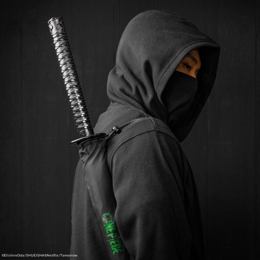 Image Pop Weasel - Image 8 of One Piece (2023) - Zoro Black Sword Umbrella - Cinereplicas - Cosplay - Image - Pop Weasel