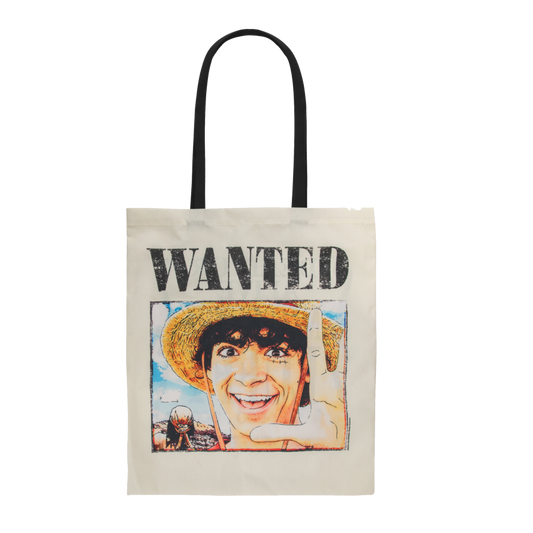 Pop Weasel Image of One Piece (2023) - Wanted Luffy Tote Bag - Cinereplicas